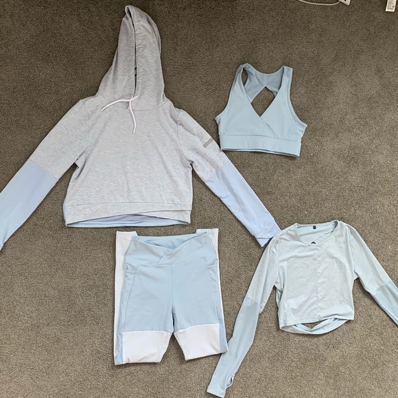 Gymshark x Nikki B bra and legging set